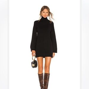 REVOLVE Black Long Sleeve Dress